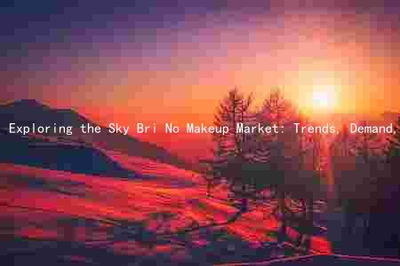 Exploring the Sky Bri No Makeup Market: Trends, Demand, Competition, Risks, and Future Prospects